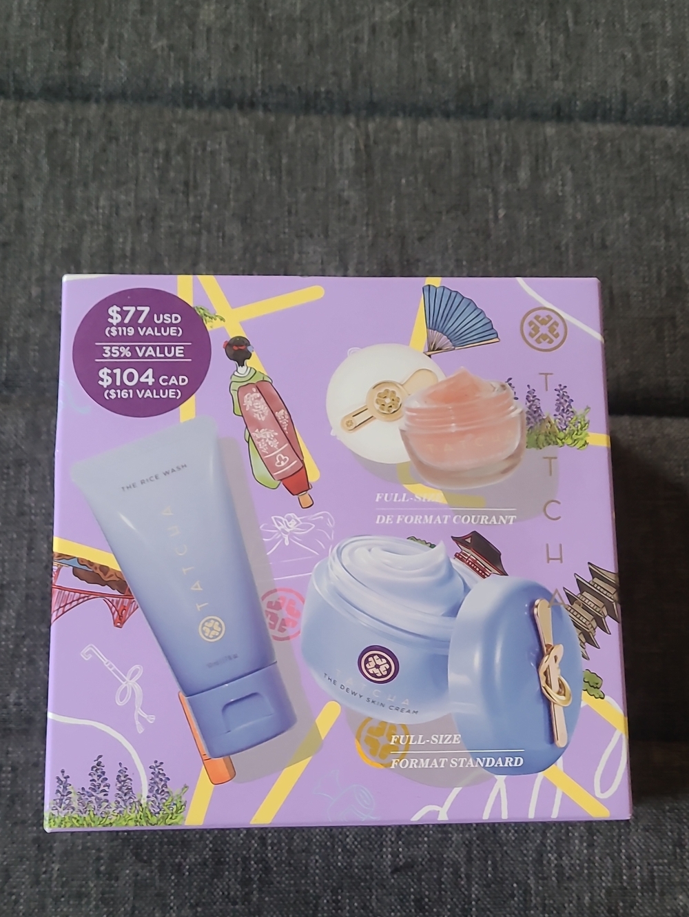 Tatcha Dewy Skin, Plump Lips Set